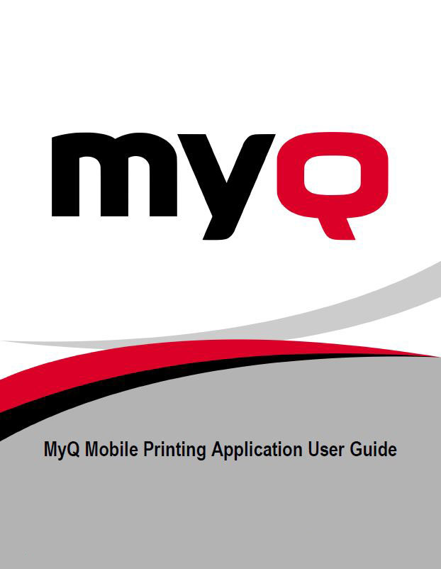 MyQ, Mobile Printing, App, Simplified Office Solutions