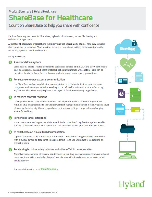 ShareBase, Healthcare, Kyocera, Software, Document Management, Simplified Office Solutions